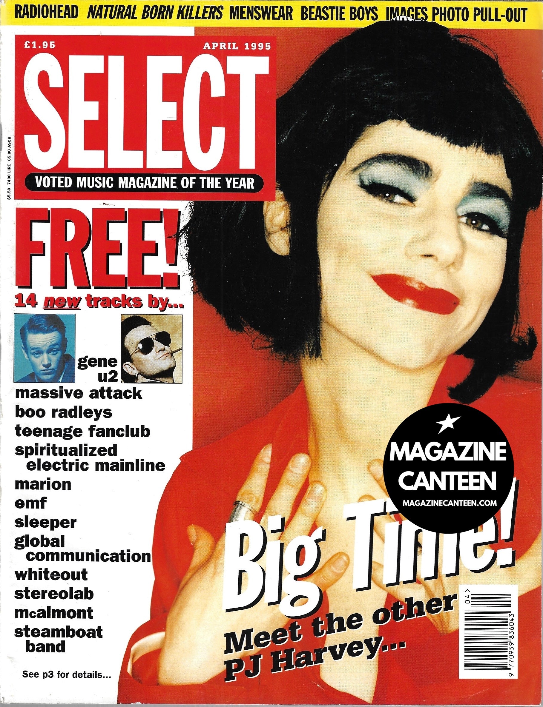 Select Magazine - PJ Harvey RADIOHEAD Harry Hill DODGY AAA