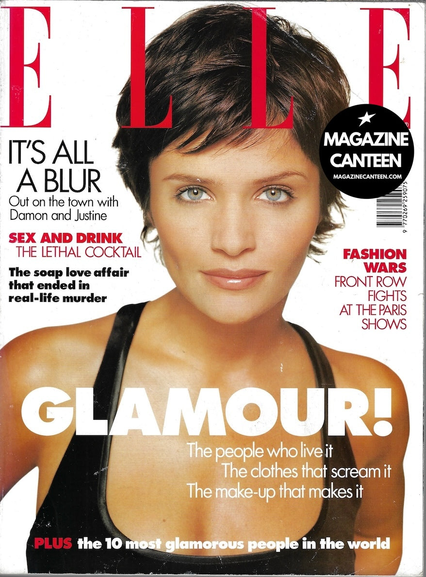Elle Magazine - Helena Christensen BLUR Damon Albarn LAURA PONTE