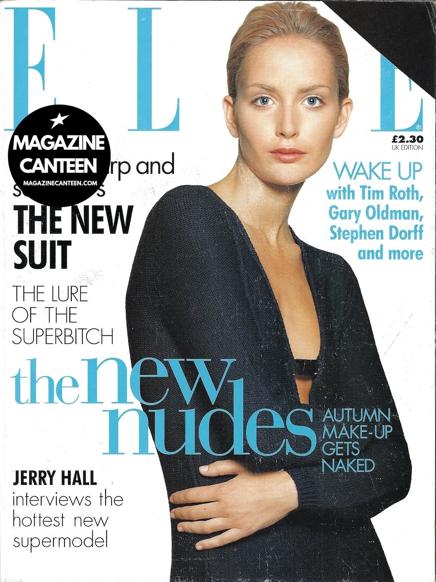Elle Magazine - Georgina Grenville YASMEEN GHAURI Kate Moss GARY OLDMAN