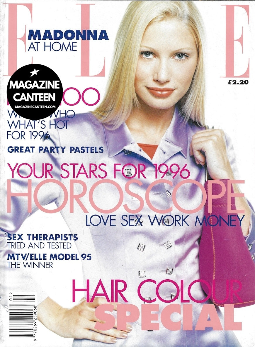 Elle Magazine - Kirsty Hume KATE WINSLET Karen Mulder MADONNA