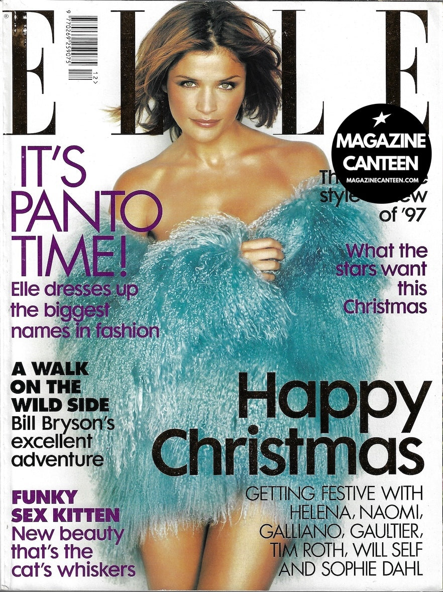Elle Magazine - Helena Christensen TIM ROTH John Galliano BLUR