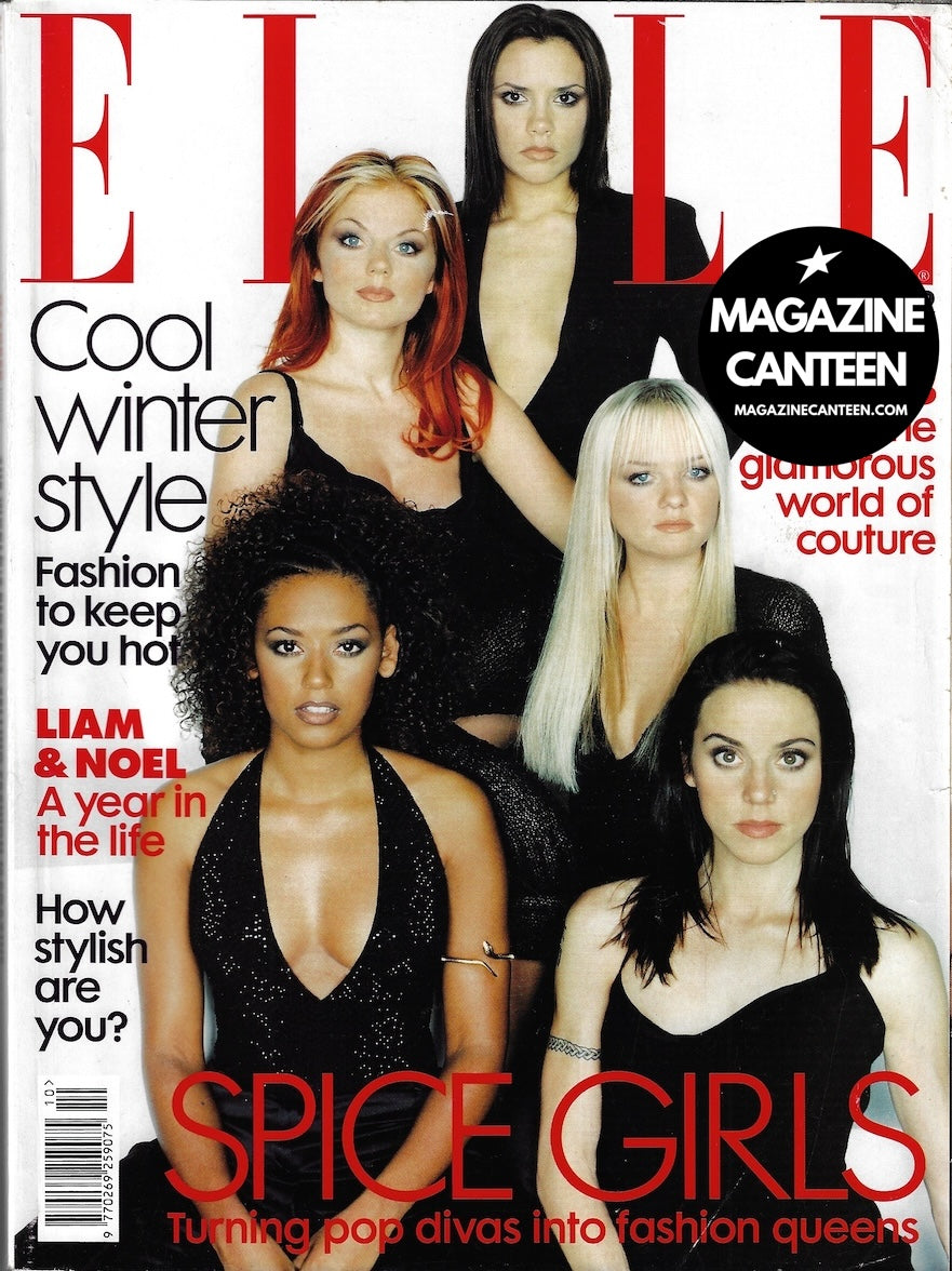 Elle Magazine - The Spice Girls TRACEY EMIN Martin Amis TAKE THAT