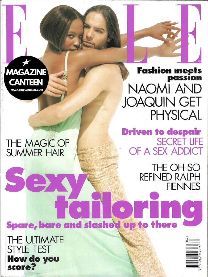 Elle Magazine - NAOMI CAMPBELL Joaquin Cortes SUEDE Mark Owen