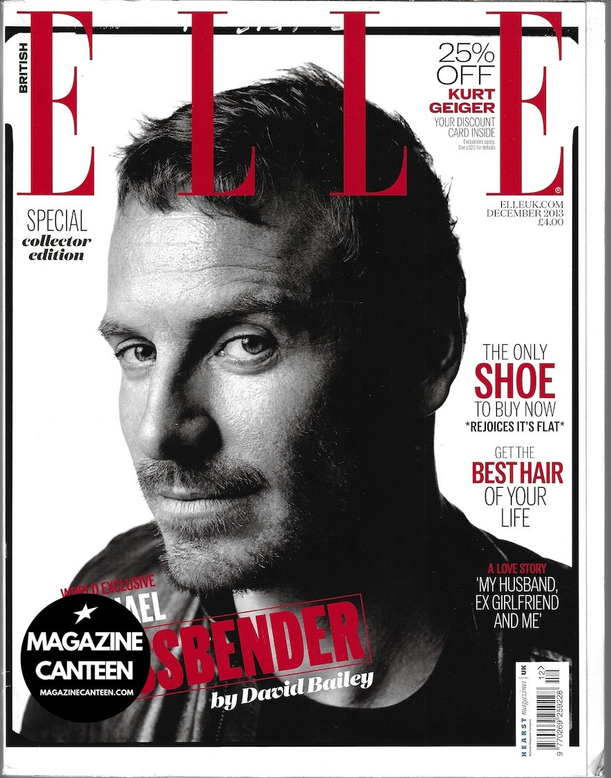 Elle Magazine - Michael Fassbender LTD COVER 2013