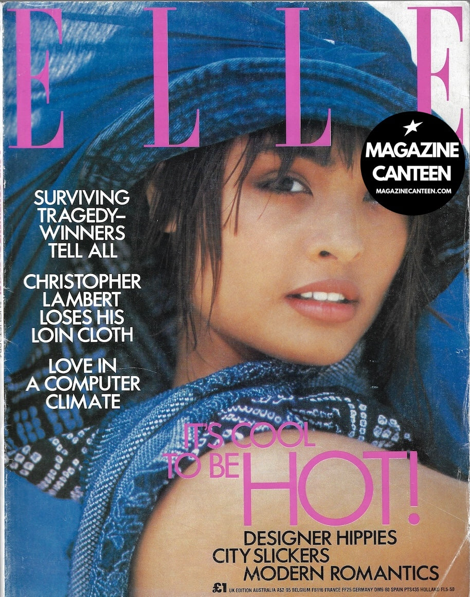 Elle Magazine - Talisa Soto NAOMI CAMPBELL Linda Evangelista