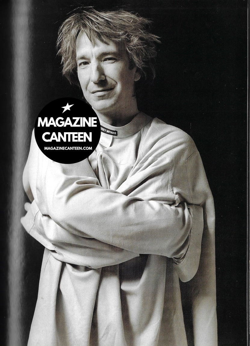 Elle Magazine - ALAN RICKMAN Ben Ingham STEPHANIE ROBERTS