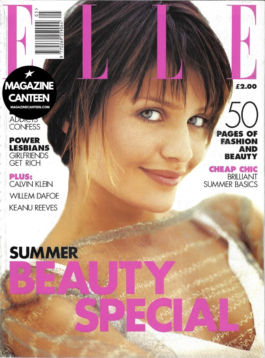 Elle Magazine - Helena Christensen CALVIN KLEIN Jenny Shimizu ...