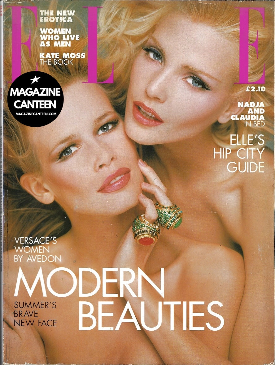 Elle Magazine - CLAUDIA SCHIFFER Nadja Auermann KATE MOSS