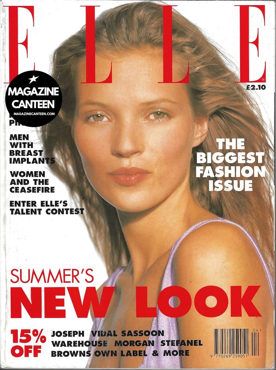 Elle Magazine - KATE MOSS Thierry Mugler DIANE KRUGER Carre Otis