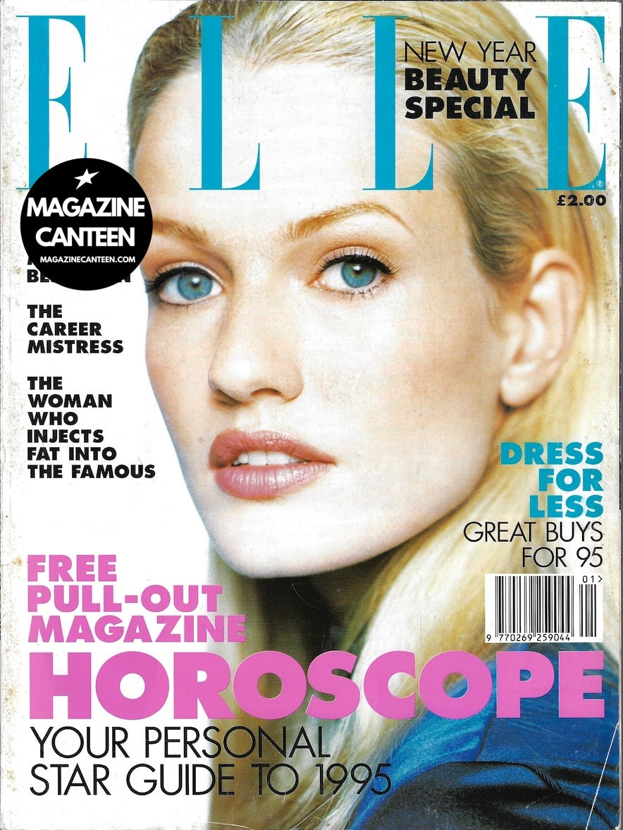Elle Magazine - Karen Mulder YASMEEN GHAURI Amber Valletta JENNY SHIMI ...