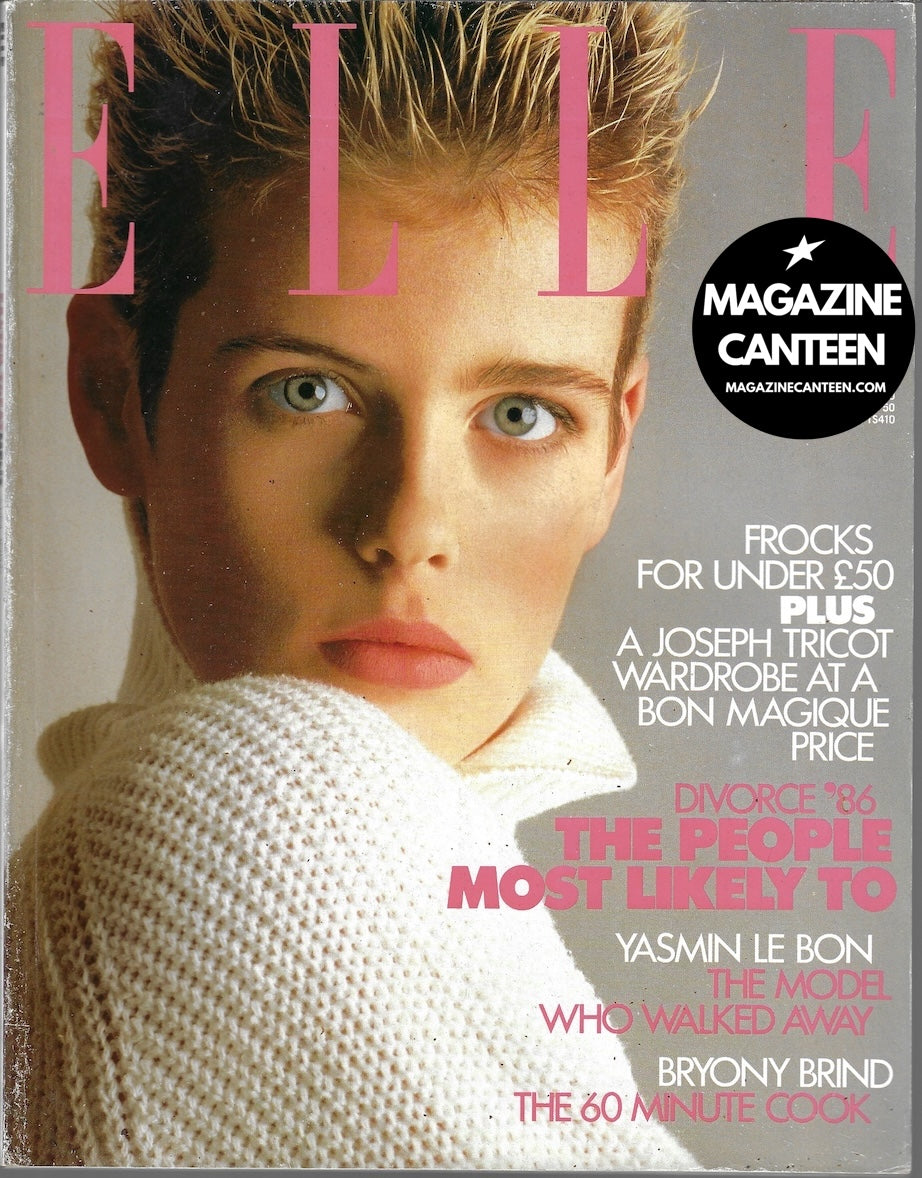 Elle Magazine - Jeny Howorth KARINA LOMBARD Rik Mayall Ade Edmondson
