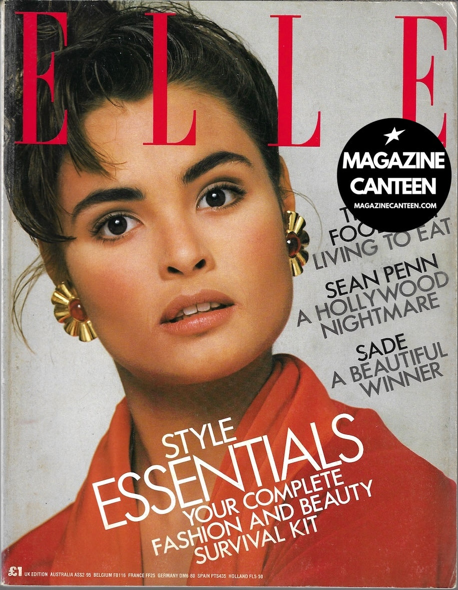 Elle Magazine - Talisa Soto SADE Naomi Campbell Sigourney Weaver