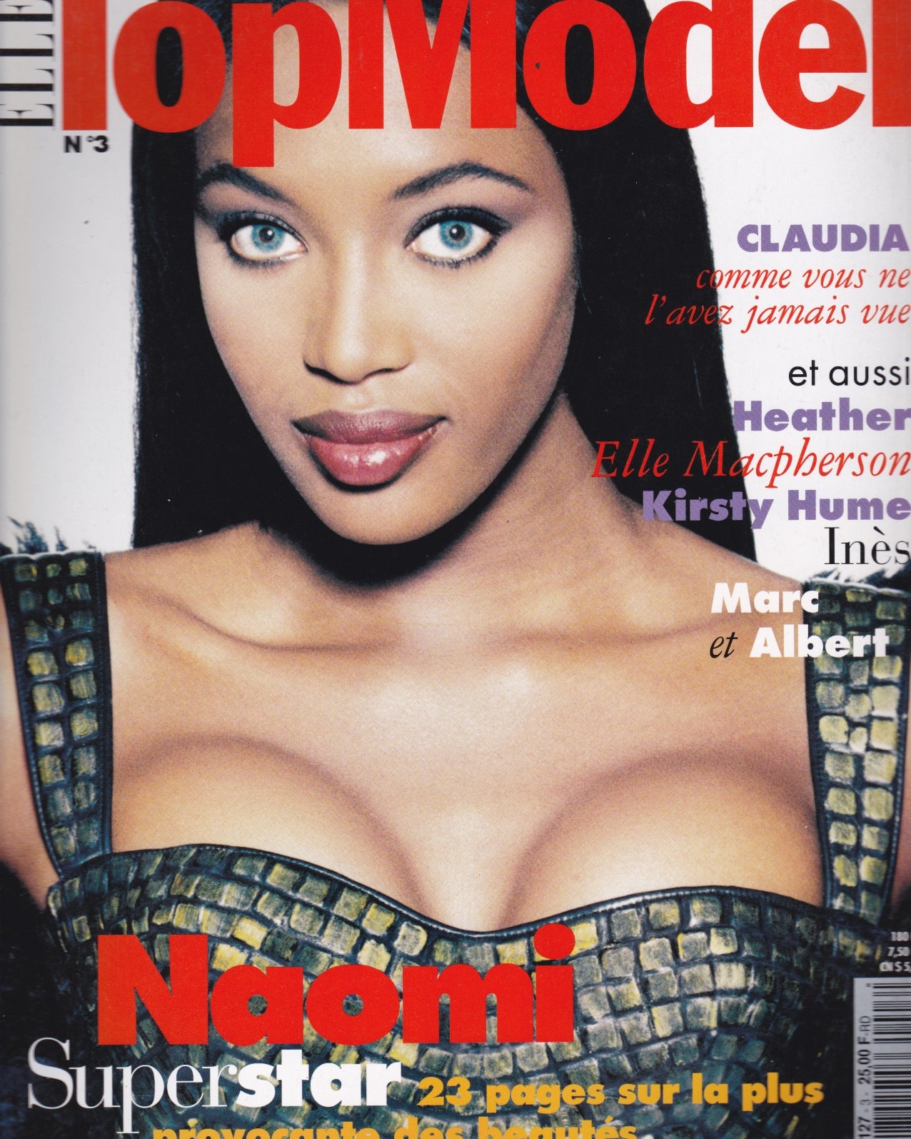 Elle Top Model Magazine - Naomi Campbell