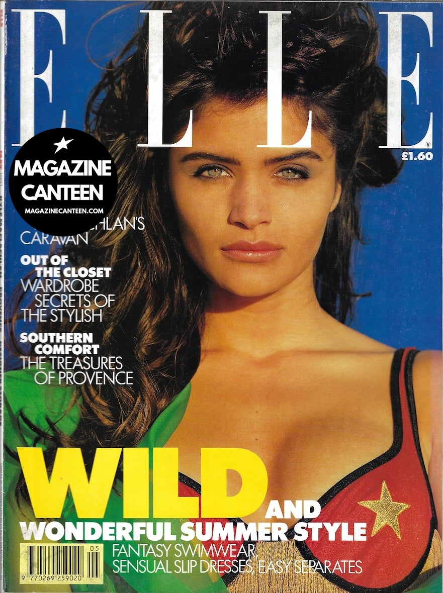 Elle Magazine - Helena Christensen YASMIN LE BON Claudia Mason ALFRED MOLINA