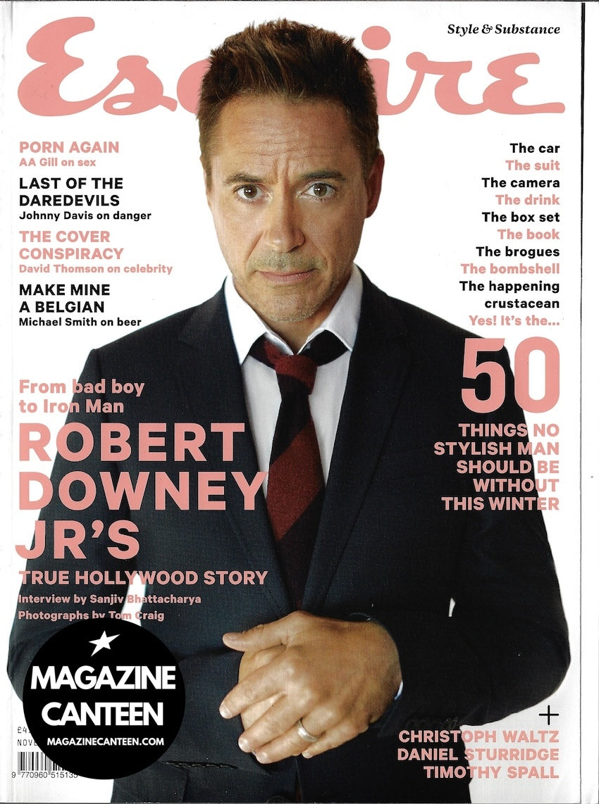 Esquire Magazine - Robert Downey Jr 2014