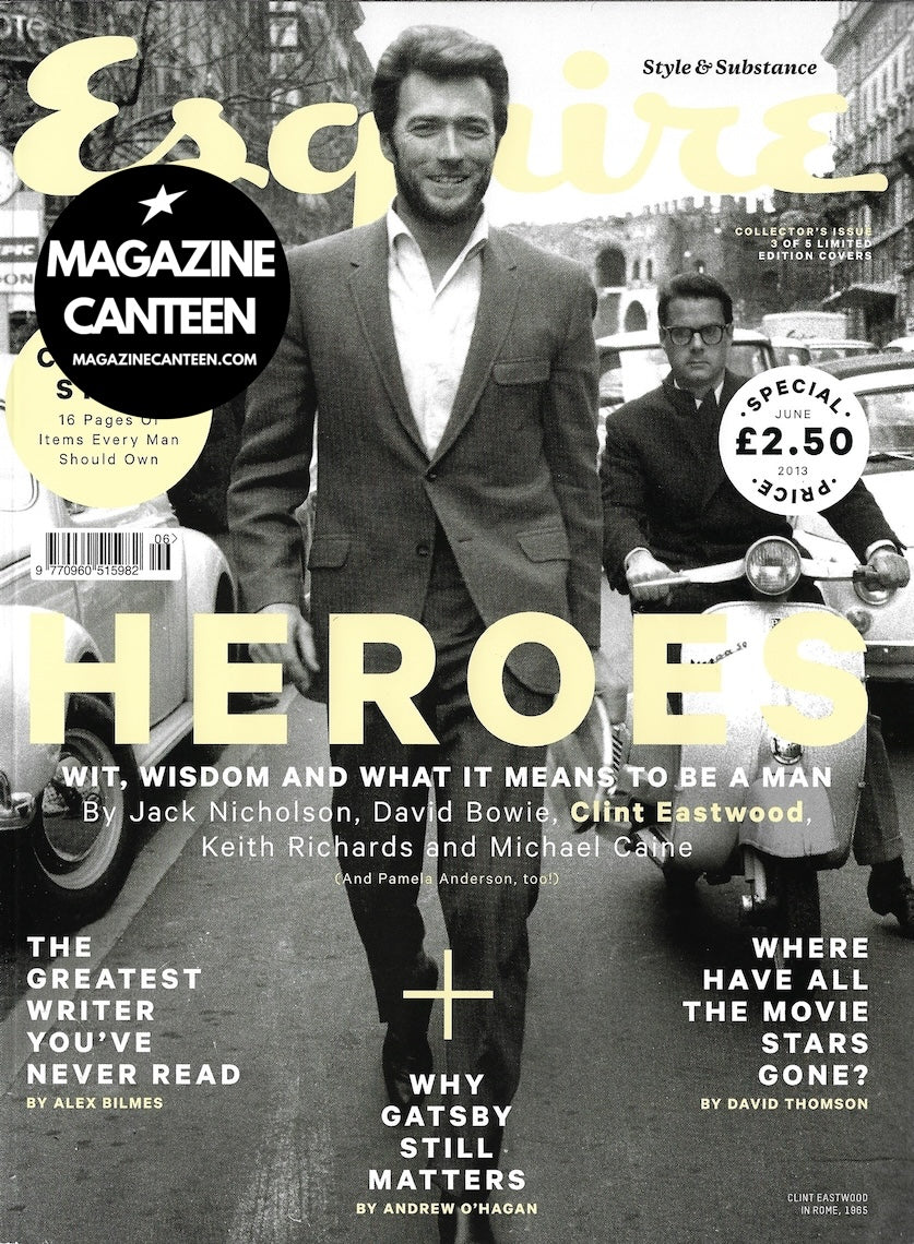 Esquire Magazine - Clint Eastwood MAX IRONS 2012