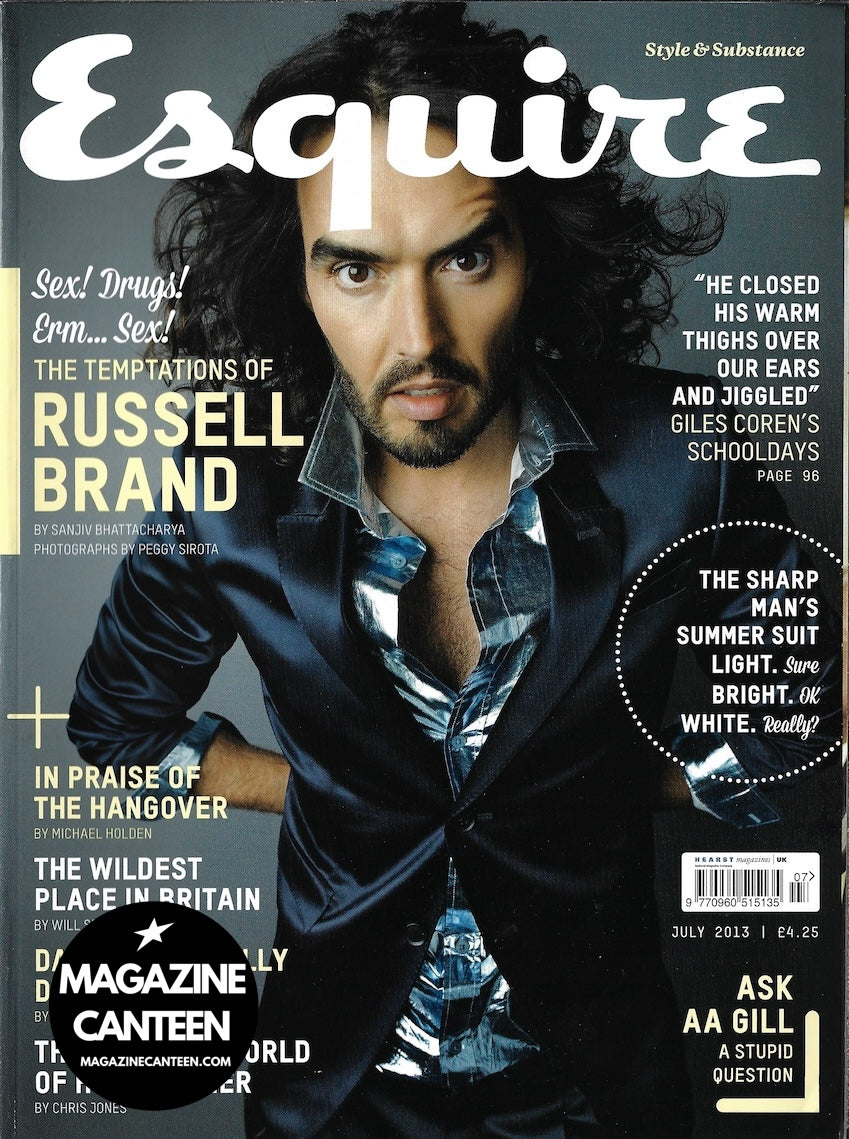 Esquire Magazine - RUSSELL BRAND Alison Brie SEBASTIAN COE