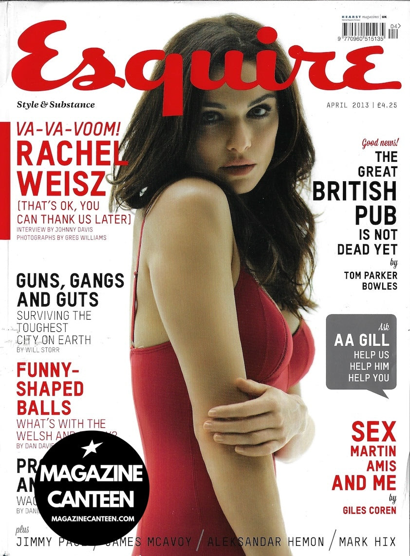 Esquire Magazine - RACHEL WEISZ Jimmy Page LED ZEPPELIN