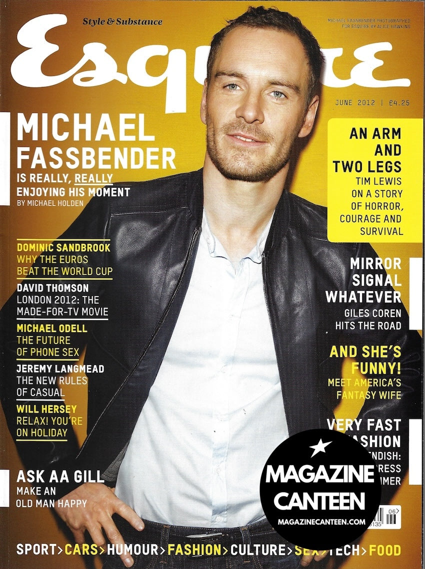 Esquire Magazine - Michael Fassbender MARK CAVENDISH 2012