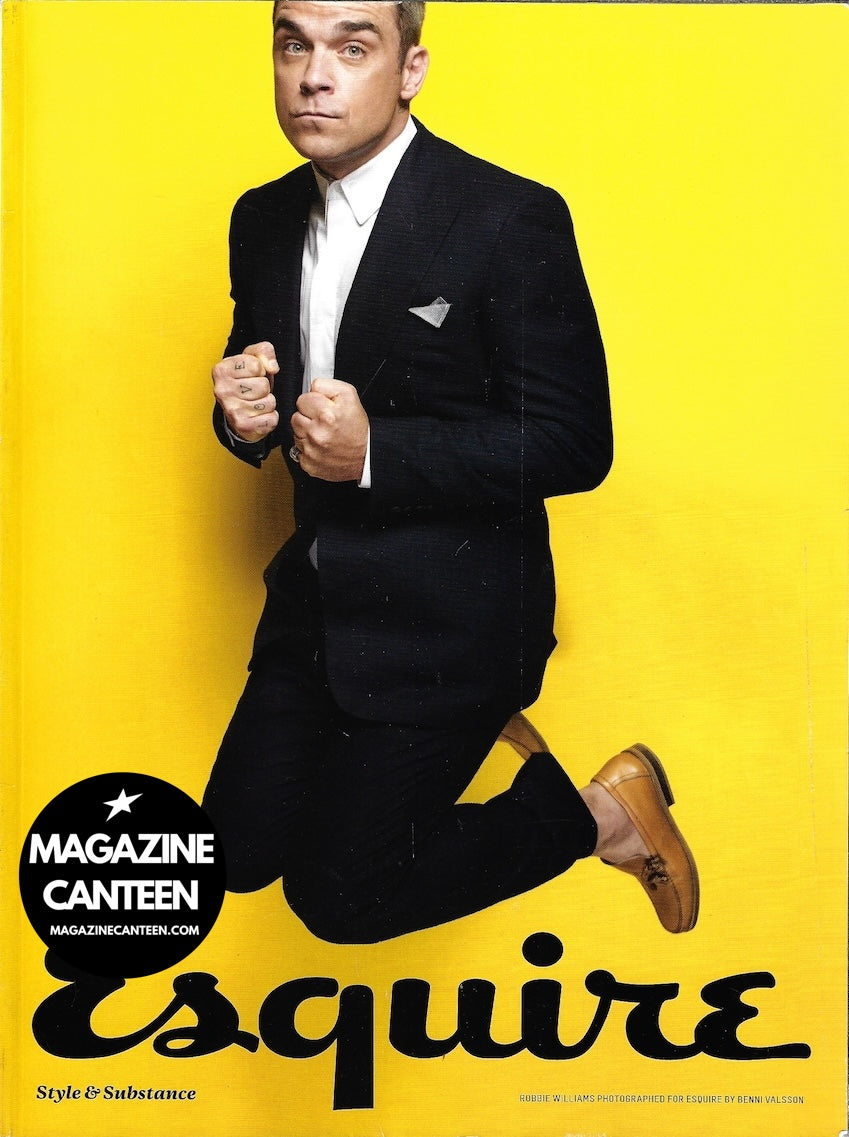 Esquire Magazine - Robbie Williams NICHOLAS HOULT Subscribers