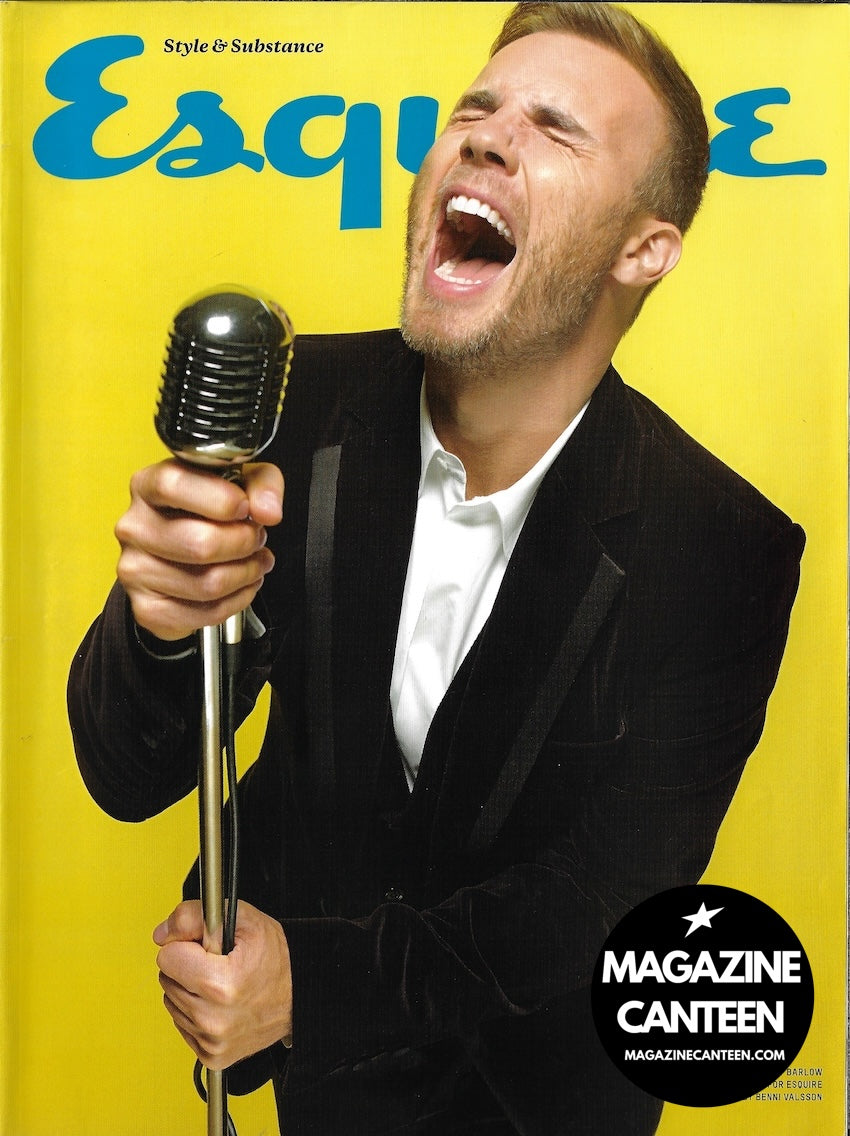 Esquire Magazine - Gary Barlow TAKE THAT Douglas Booth