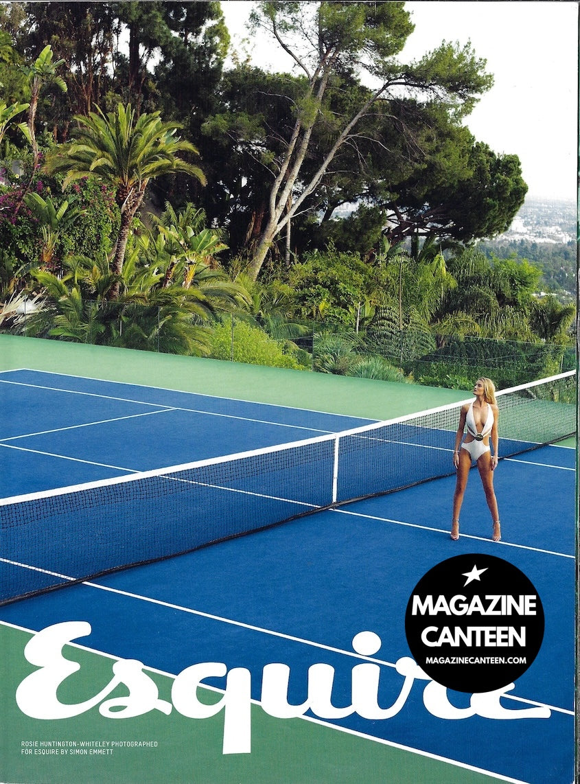 Esquire Magazine - Rosie Huntington Whiteley Eddie Marsan 2015