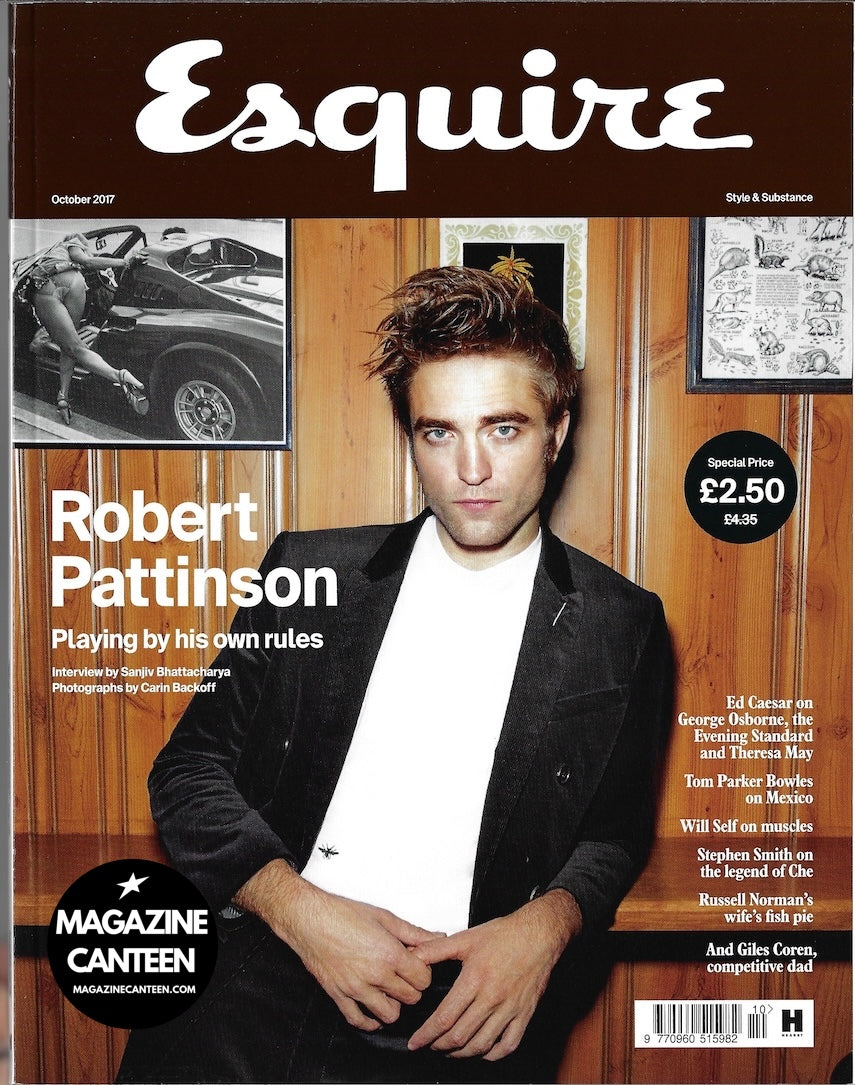 Esquire Magazine - ROBERT PATTINSON 2017