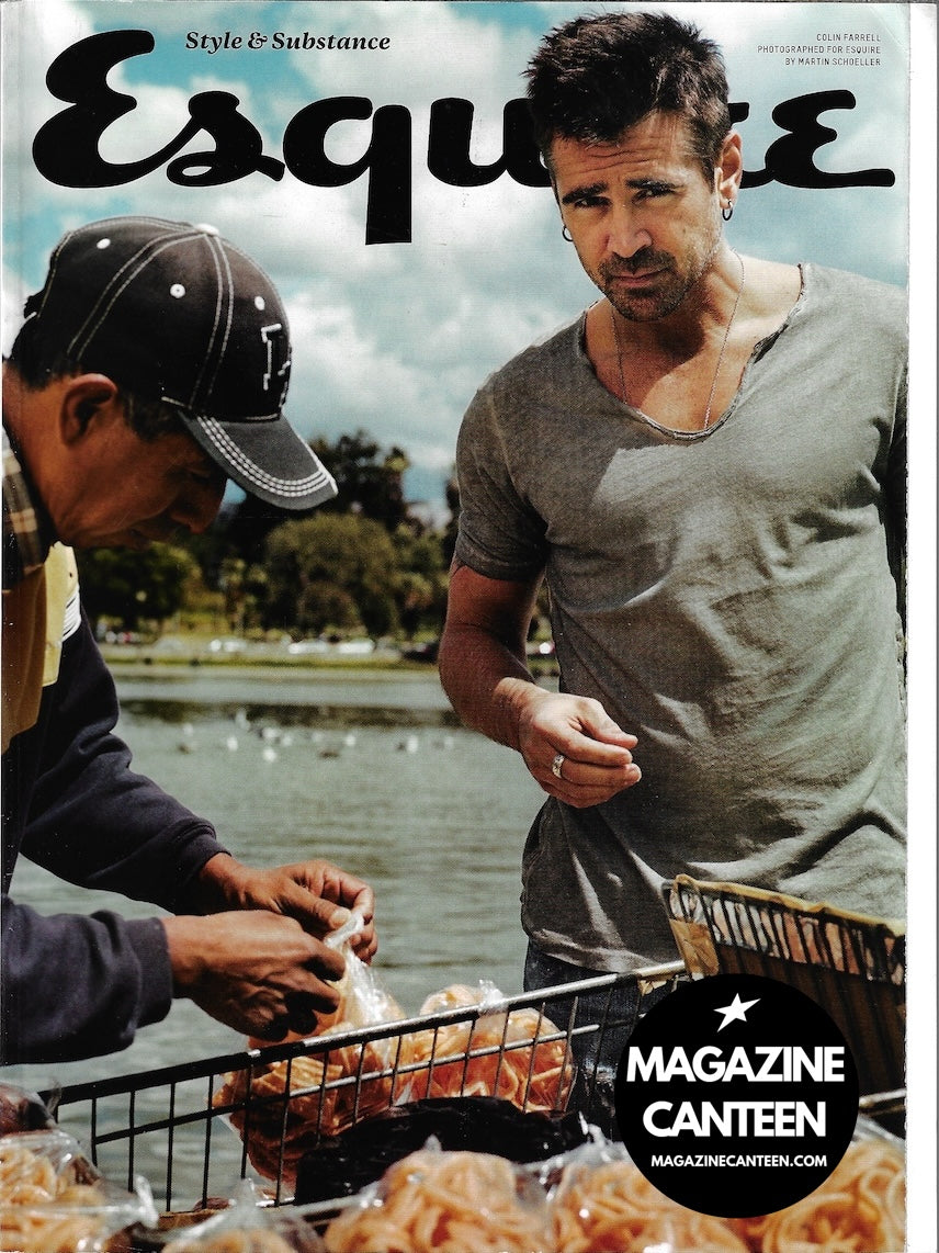 Esquire Magazine - Colin Farrell GARY OLDMAN Rafe Spall REGGIE YATES ...