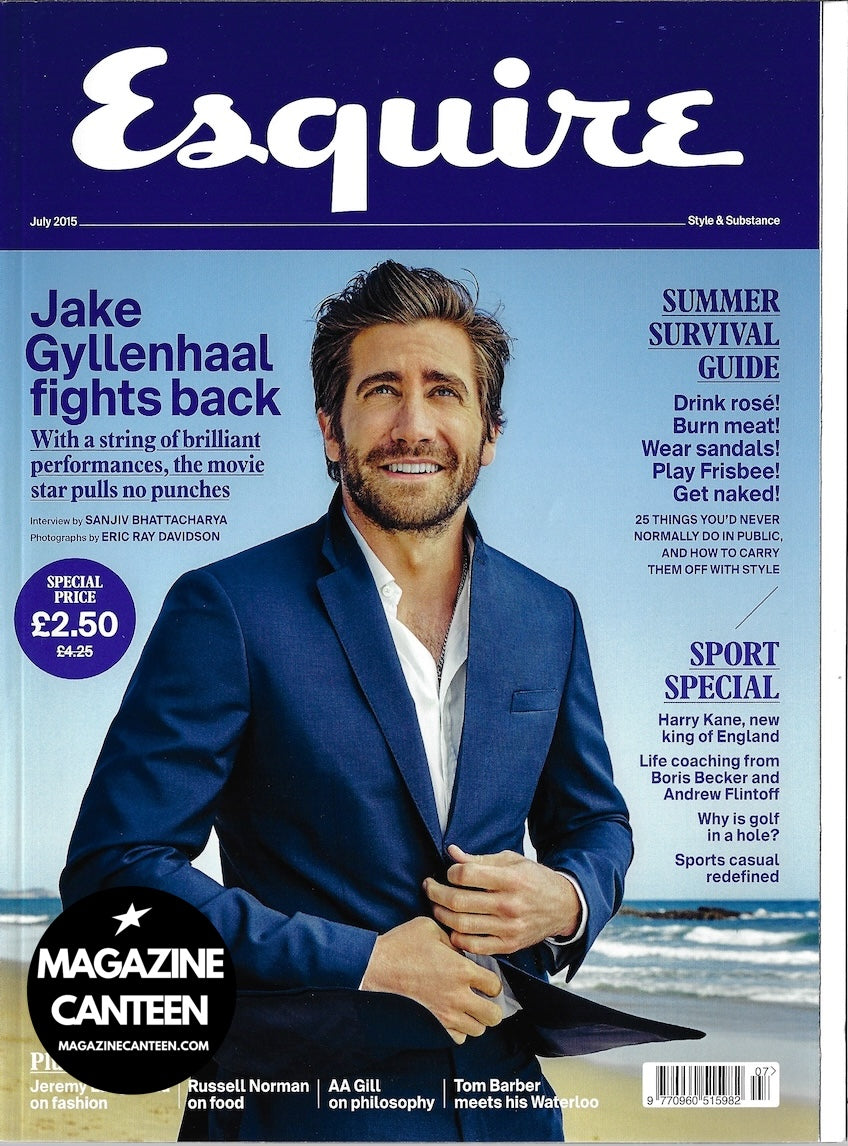 Esquire Magazine - Jake Gyllenhaal HARRY KANE 2015