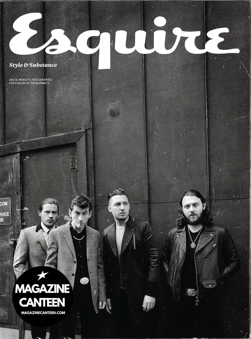 Esquire Magazine - The Arctic Monkeys ALEX TURNER Johnny Marr 2014