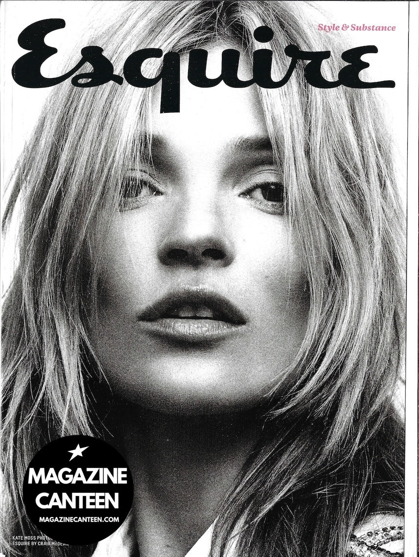 Esquire Magazine - KATE MOSS Steve Coogan Robert Konjic