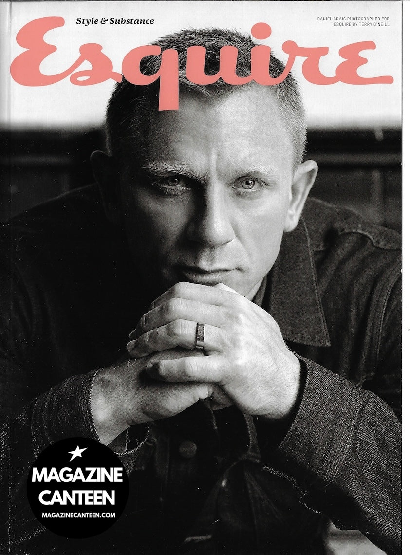Esquire Magazine - DANIEL CRAIG Martin Amis SARAH ANN MACKLIN Subscriber