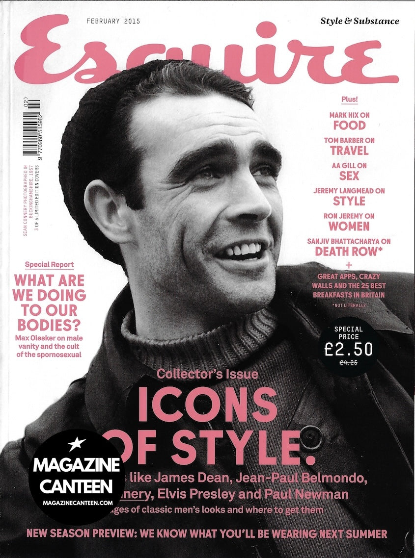 rare Esquire Magazine - Sean Connery 2015