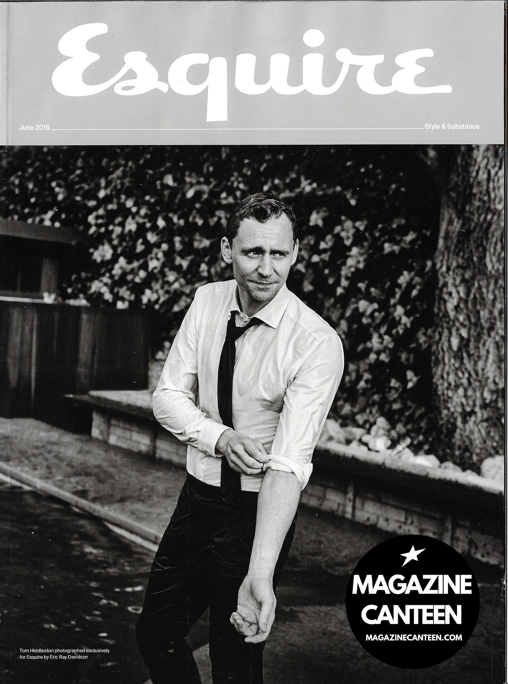 Esquire Magazine - Tom Hiddleston CILLIAN MURPHY Subscribers 2016