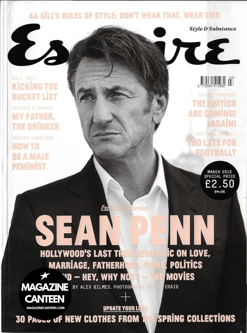 Esquire Magazine - Sean Penn 2015