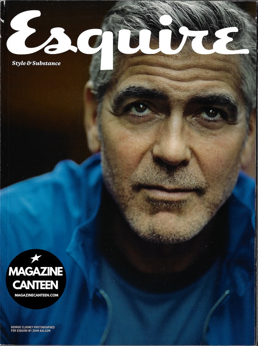 Esquire Magazine - George Clooney RALPH FIENNES Oscar Isaac