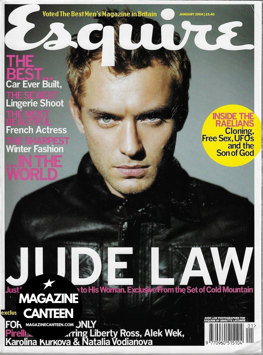 Esquire Magazine - JUDE LAW Dominic West BILL MURRAY