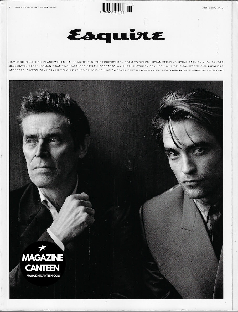 Esquire Magazine - Robert Pattinson ALASDAIR MCLELLAN Willem Dafoe 2019