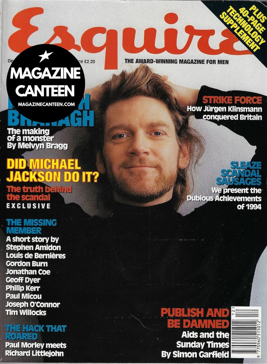 Esquire Magazine - Kenneth Branagh NATASHA WAGNER