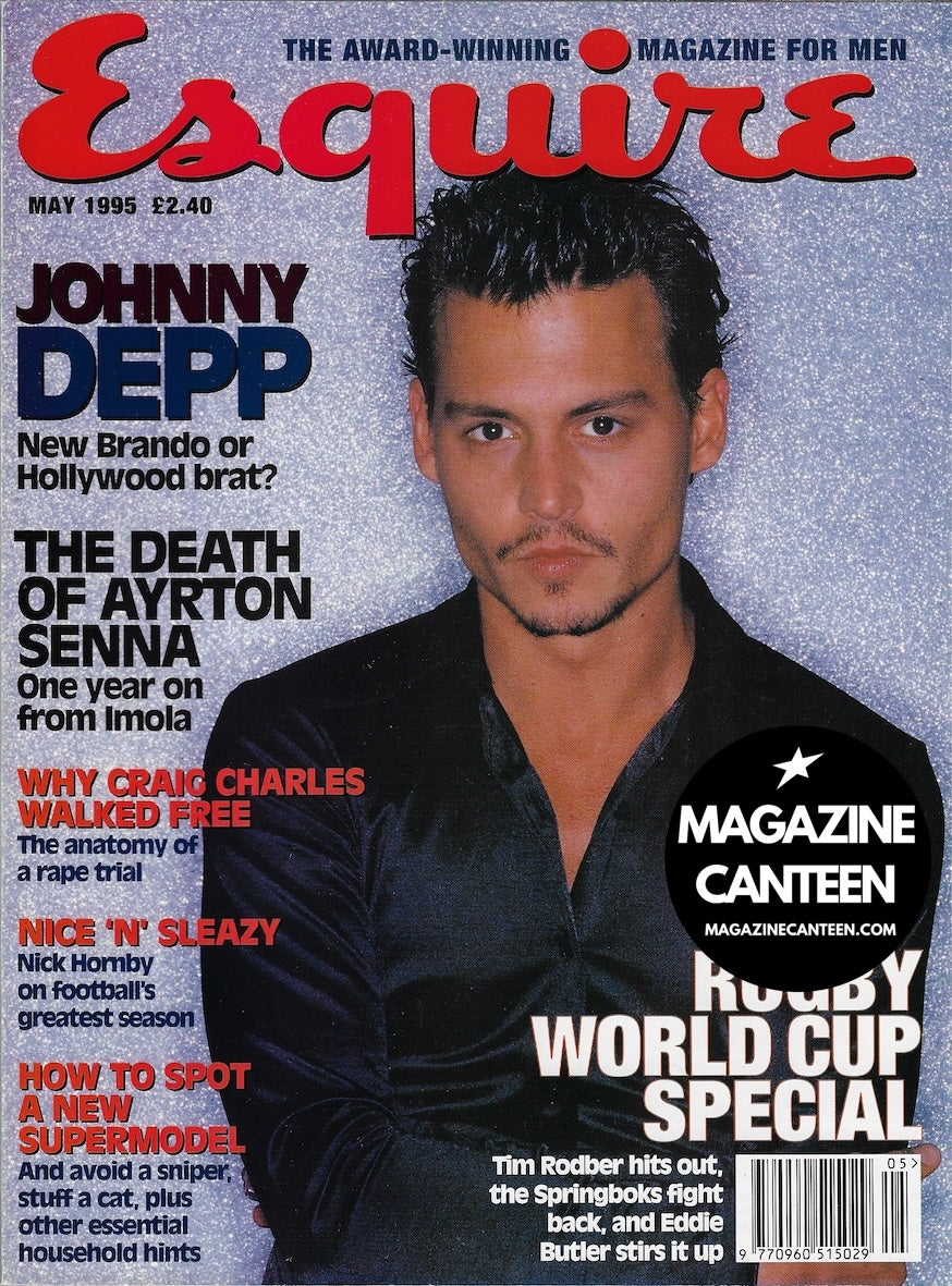 Esquire Magazine - JOHNNY DEPP Terence Trent D'Arby SIOBHAN FAHEY