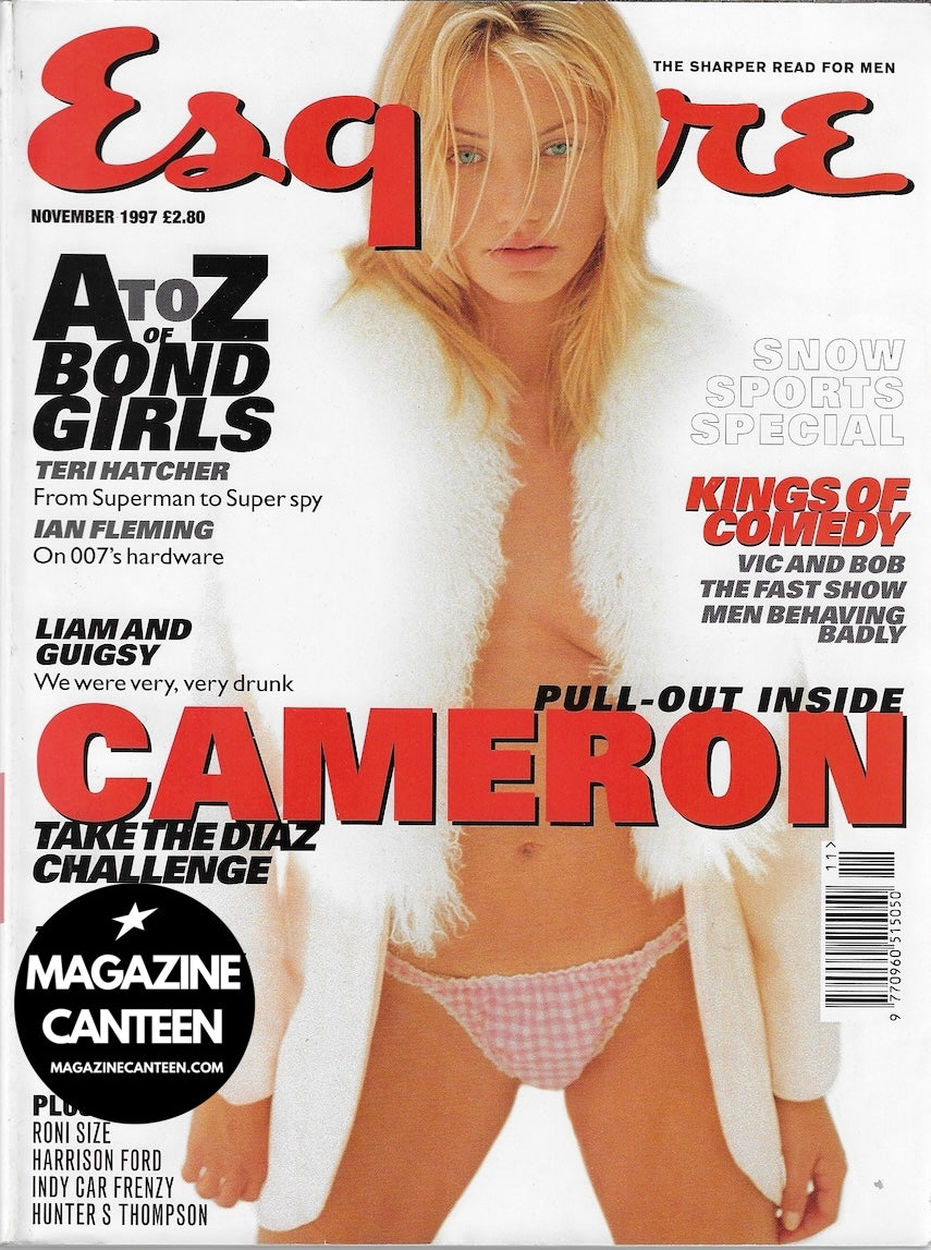 Esquire Magazine - Cameron Diaz GISELE BUNDCHEN Reeves & Mortimer