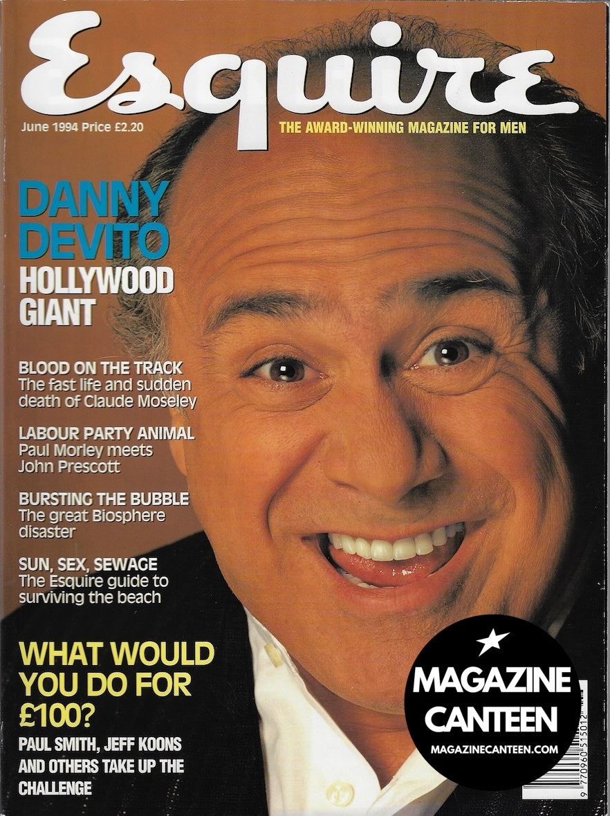 Esquire Magazine - Danny DeVito JOHN PRESCOTT Susie Bick Laugh