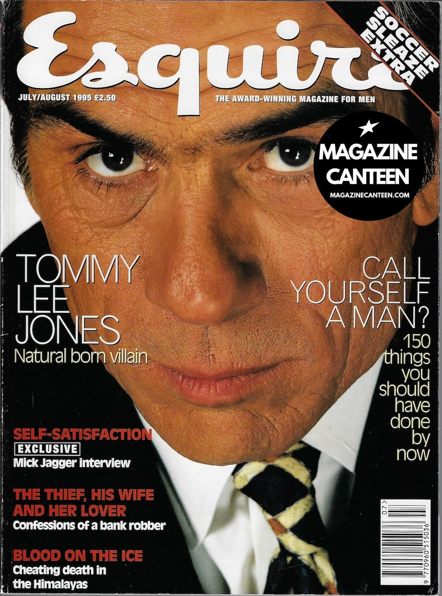 Esquire Magazine - Tommy Lee Jones GABRIELLE ANWAR Mick Jagger