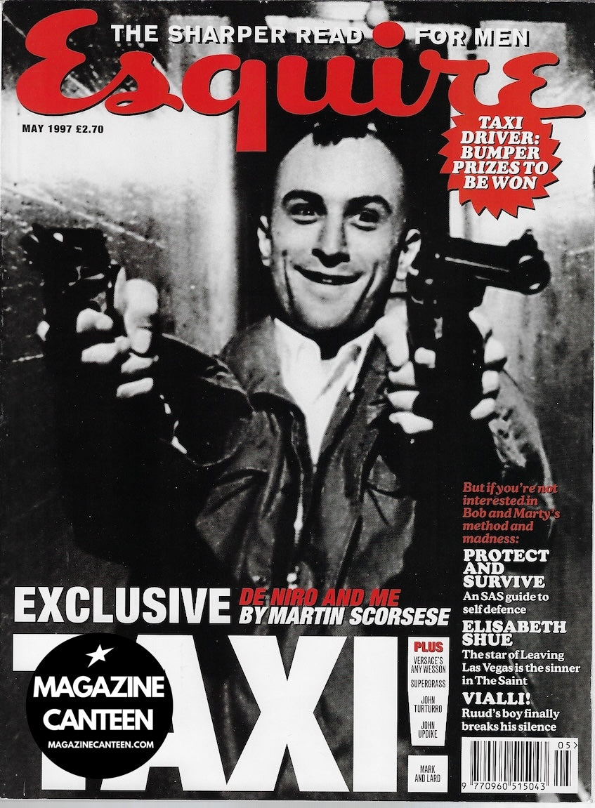 Esquire Magazine - Robert De Niro GIANLUCA VIALLI Elizabeth Shue