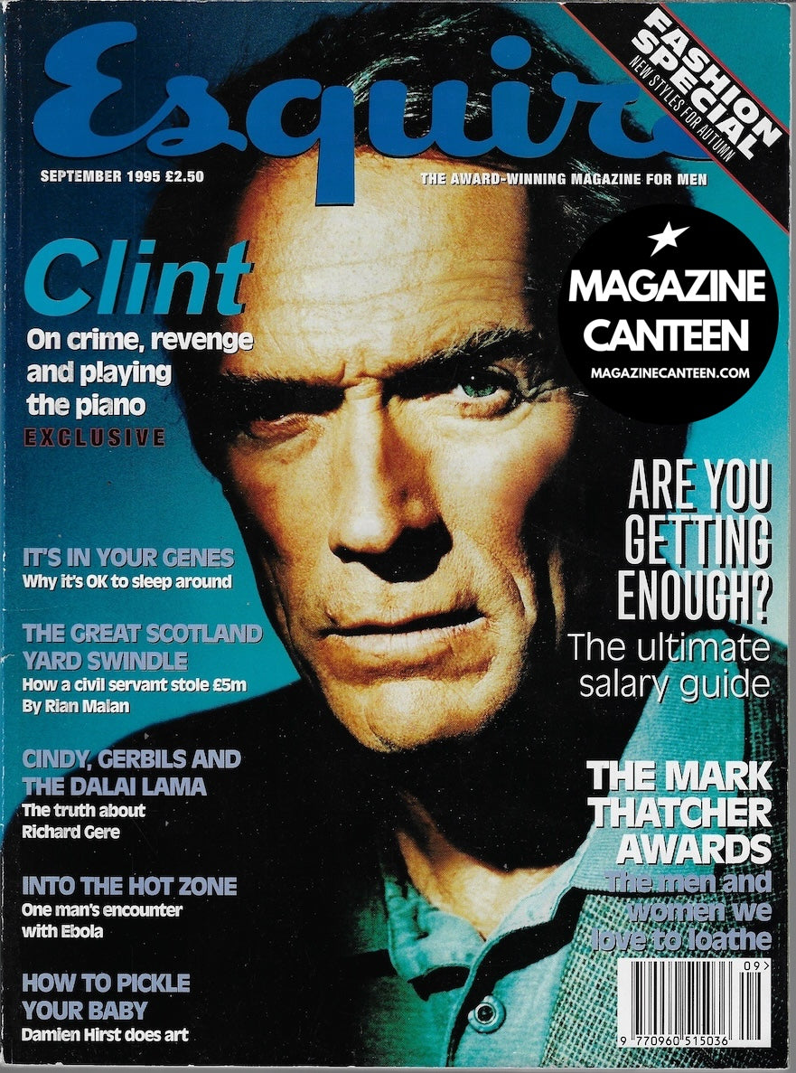 Esquire Magazine - CLINT EASTWOOD Damien Hirst
