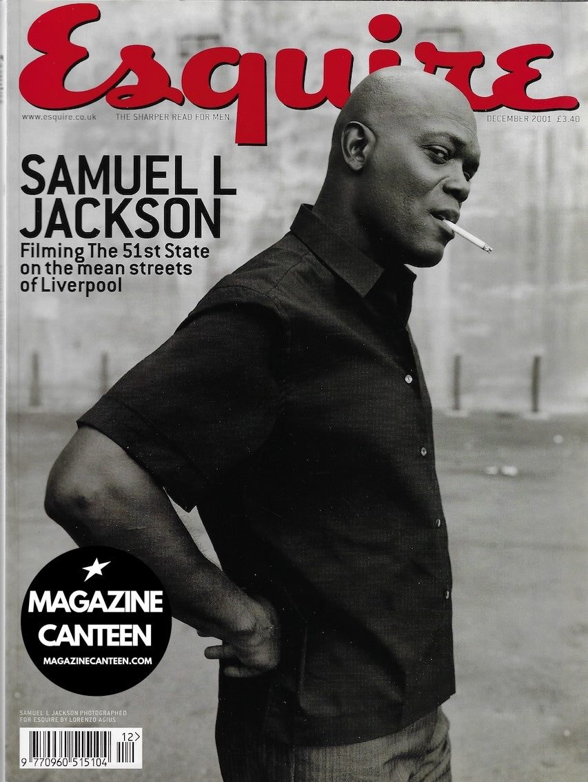 Esquire Magazine - Samuel L Jackson SUEDE Jay McInerney