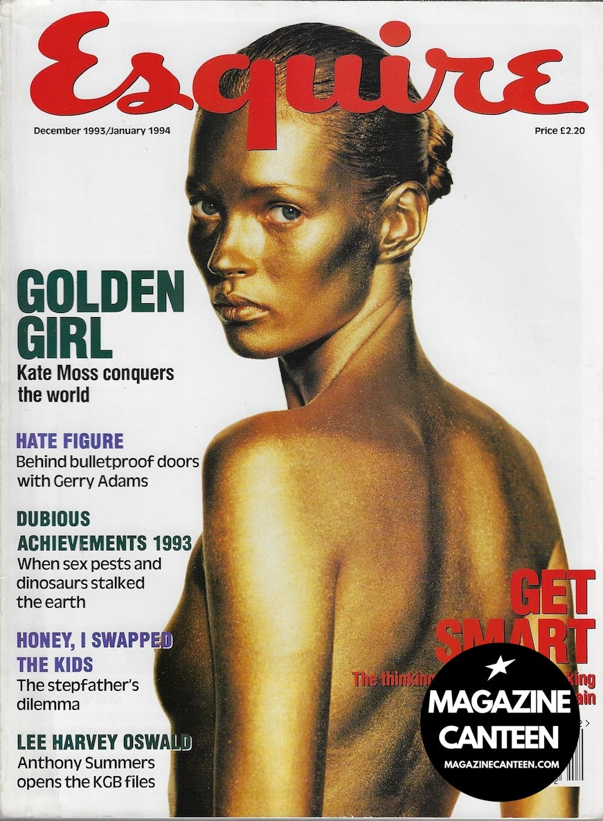 Esquire Magazine - Kate Moss GERRY ADAMS Christopher Walken RONNIE O'SULLIVAN