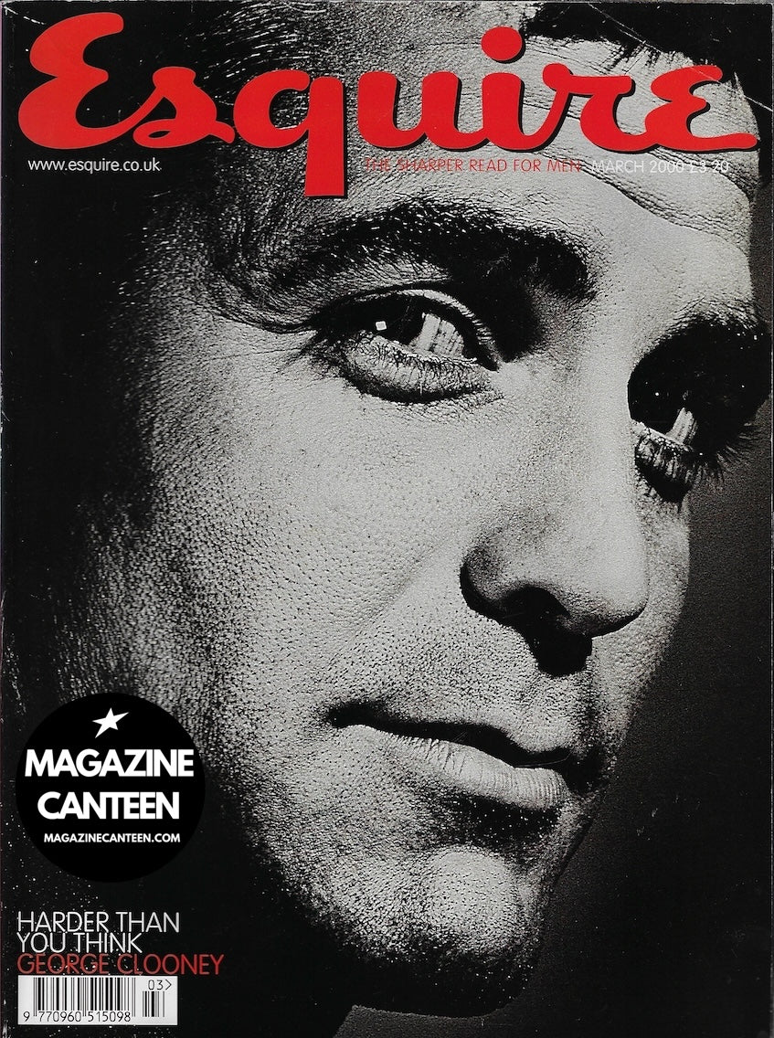 Esquire Magazine - GEORGE CLOONEY Jason Statham Sarah Cracknell