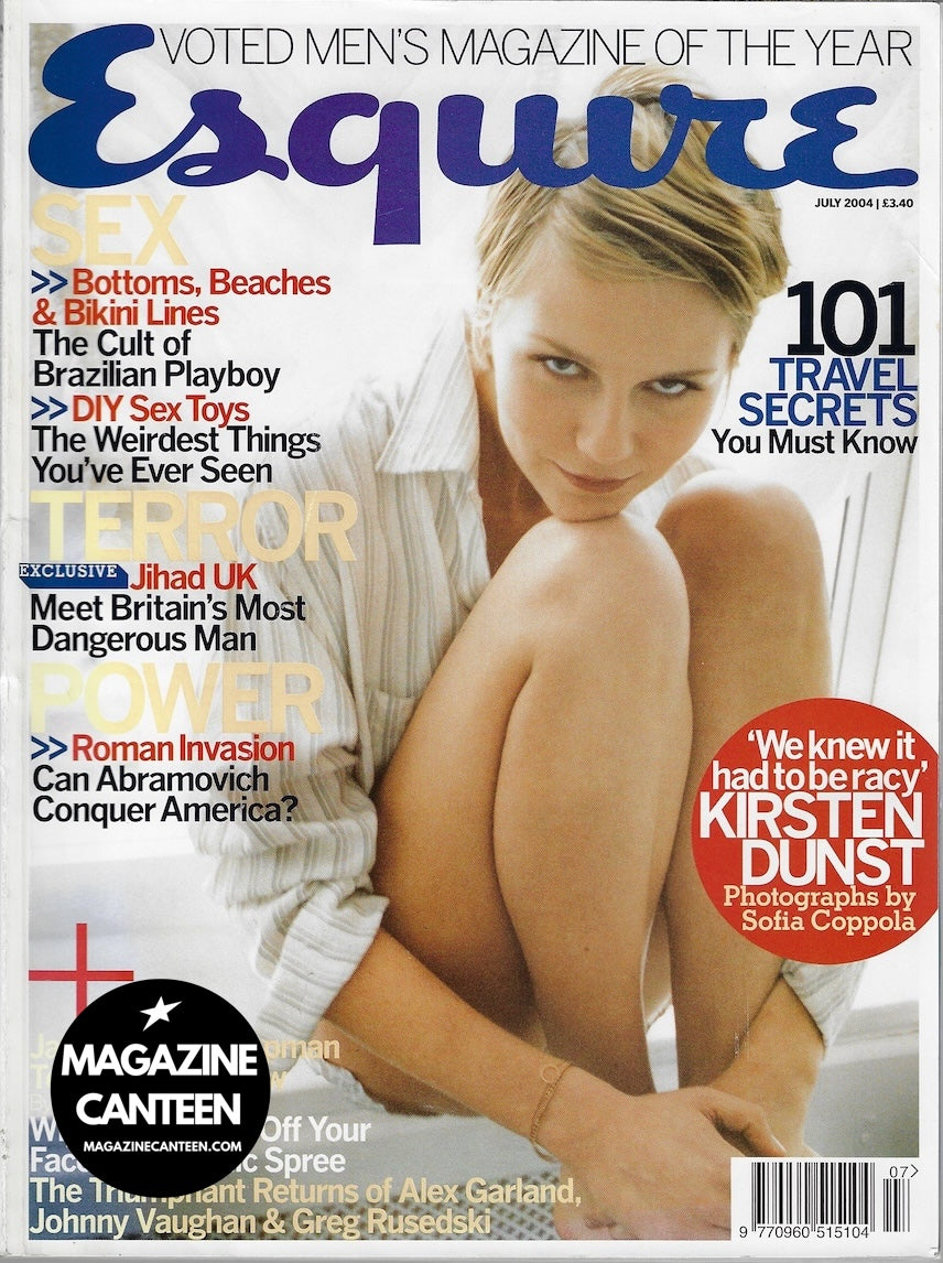 Esquire Magazine - KIRSTEN DUNST Jake Dinos Chapman Greg Rusedski