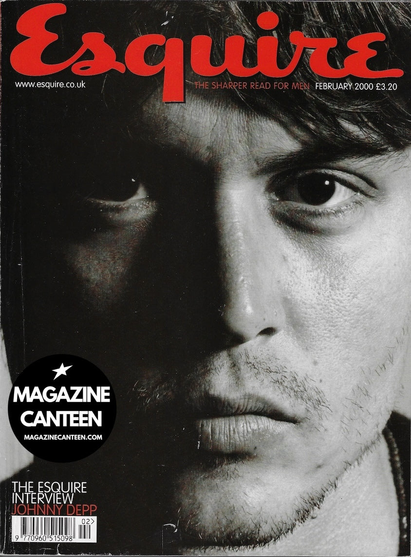 Esquire Magazine - JOHNNY DEPP Adrien Brody SHARON STONE Neil Kirk